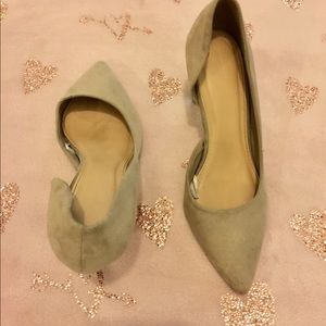 Forever 21 Grey Heels